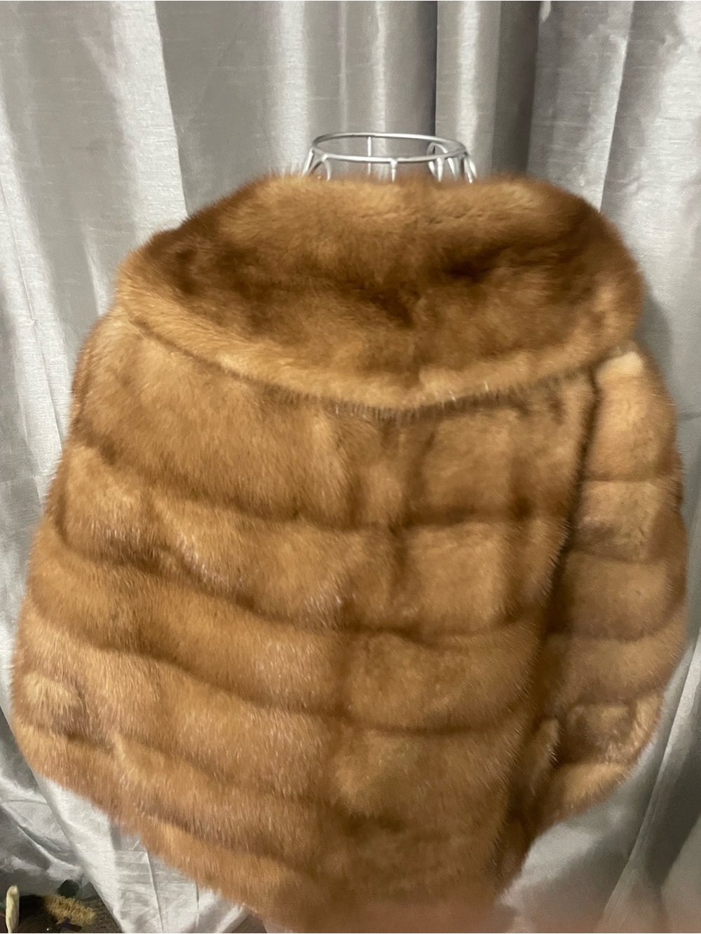 Genuine mink vintage fur stole - Picture 7 of 7